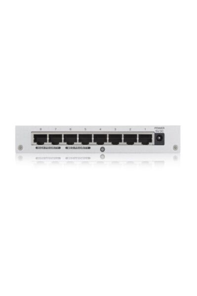 ZyXEL 8port GS-108B GIGABIT Yönetilemez Switch Masaüstü Çelik Kasa