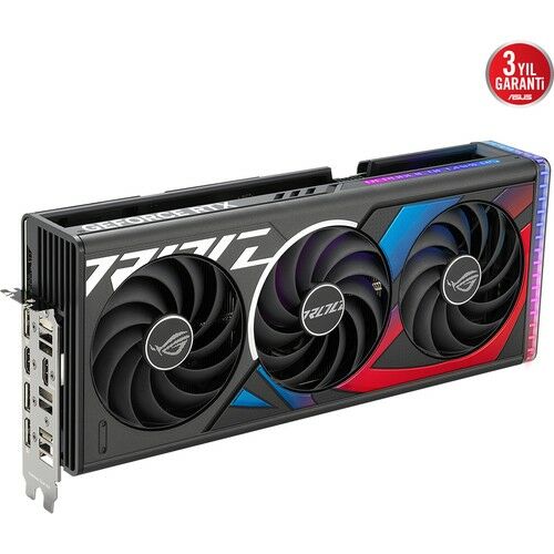 ASUS GEFORCE RTX 4070 TI ROG-STRIX-RTX4070TI-O12G-GAMING 12GB GDDR6X 192bit 2790MHz OC 2xHDMI 3xDP RGB EKRAN KARTI