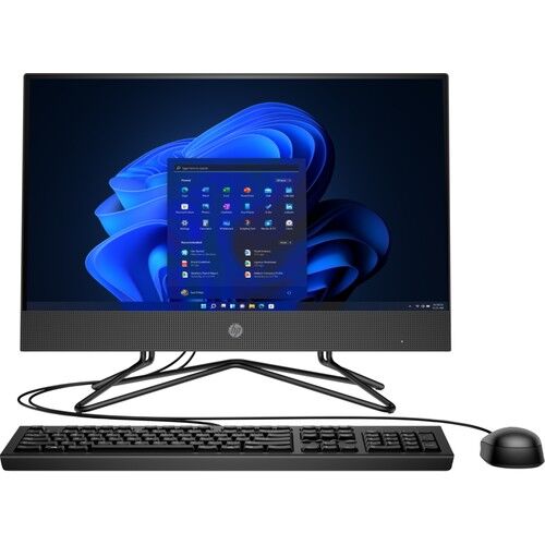 HP 200 G4 (205R0ES) i3-10110U 4GB 256GB-SSD 21.5 INC FREEDOS SİYAH ALL IN ONE PC