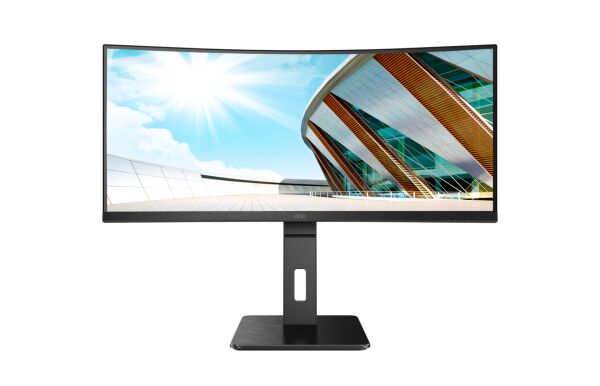 AOC CU34P2A 34 inc 1ms 100Hz 4K UHD VA HDMI DP USB Pivot Curved Monitör