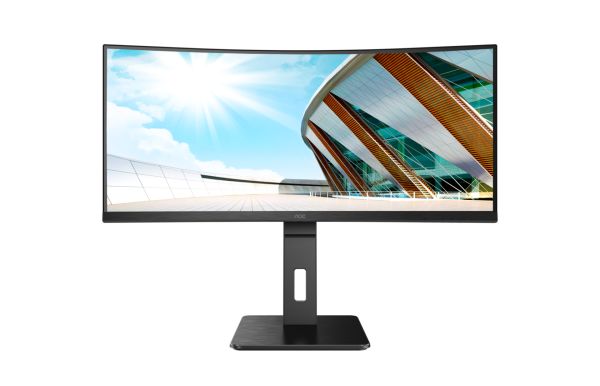 AOC CU34P2A 34 inc 1ms 100Hz 4K UHD VA HDMI DP USB Pivot Curved Monitör