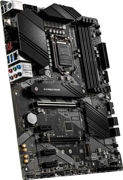 MSI Z490-A PRO SOKET 1200 DDR4 4800 (OC) PCI-E GEN 4 M.2 USB3.2 1X 2.5G LAN ATX ANAKART