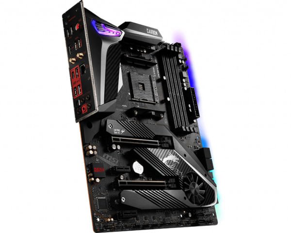 MSI MPG X570 GAMING PRO CARBON WIFI AM4 DDR4 4400MHZ (OC) 2x M.2 USB 3.2 HDMI RGB ATX