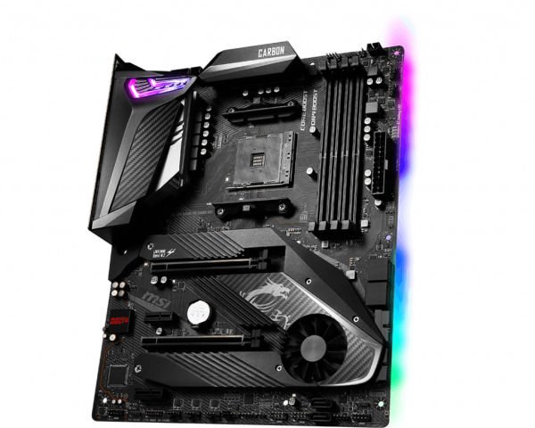 MSI MPG X570 GAMING PRO CARBON WIFI AM4 DDR4 4400MHZ (OC) 2x M.2 USB 3.2 HDMI RGB ATX