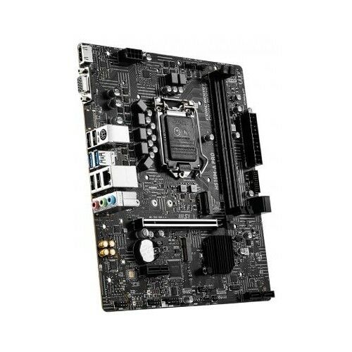 Msı H510M-A Pro Soket 1200 Ddr4 3200 Pcı-E Gen 4 ,m.2 Usb3.2 1x 1g Lan Matx