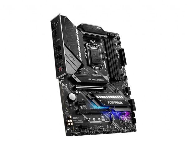 MSI MAG B460 TOMAHAWK SOKET 1200 DDR4 2933 HDMI DP M.2 USB 3.2 RGB ATX (OUTLET)