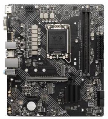 MSI PRO H610M-B DDR4 SOKET 1700 DDR4 3200(OC) PCI-E Gen 4 ,M.2 USB3.2 1x 1G LAN mATX