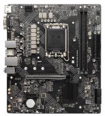 MSI PRO H610M-B DDR4 SOKET 1700 DDR4 3200(OC) PCI-E Gen 4 ,M.2 USB3.2 1x 1G LAN mATX