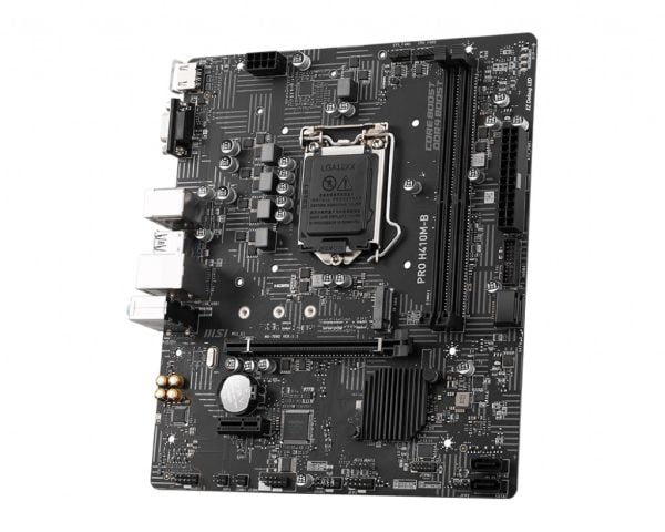 MSI PRO H410M-B SOKET 1200 DDR4 2933 M.2 VGA HDMI USB 3.2 MATX