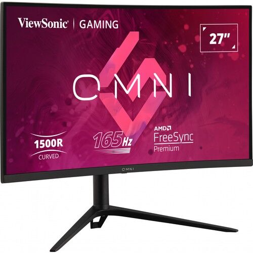 Vıewsonıc 27'' VX2718-2KPC-MHDJ Qhd 2560 x 1440 Freesync 1ms 165HZ 2xhdmı Dp Curved Monitör