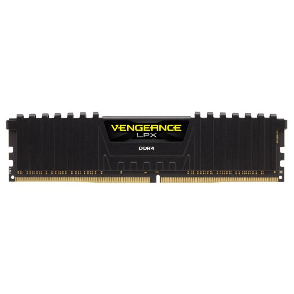 CORSAIR CMK32GX4M4Z3200C16 32GB (4X8GB) DDR4 3200MHz CL18 VENGEANCE BLACK LPX SOGUTUCULU DIMM BELLEK