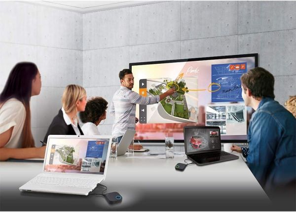 BENQ WDC10 1920x1080 FHD HDMI PLUG&PLAY Kablosuz Wi-Fi Görüntü Aktarım Sunum Cihazı