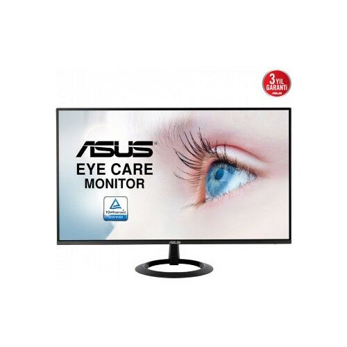 ASUS VZ27EHE 27'' IPS 1MS 75MHZ 1XVGA 1XHDMI FHD 1920X1080 DÜŞÜK MAVİ IŞIK FLICKER-FREE FRESYNC VESA SİYAH