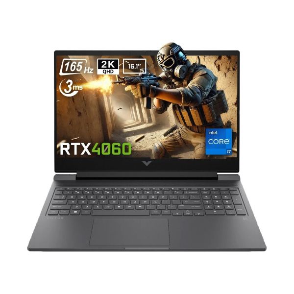 HP Victus 16-r1088nt-W B8SG7EA-W Intel Core i7-14700HX 32GB DDR5 1TB SSD RTX4060 8GB 16.1 inç 2K QHD 165Hz 3ms IPS W11 PRO Gaming Laptop