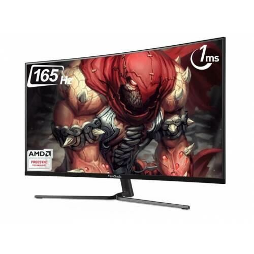 31.5 VIEWSONIC VX3258-PC-MHD FHD 1MS 165HZ 2xHDMI DP HOPARLOR CURVED MONITOR