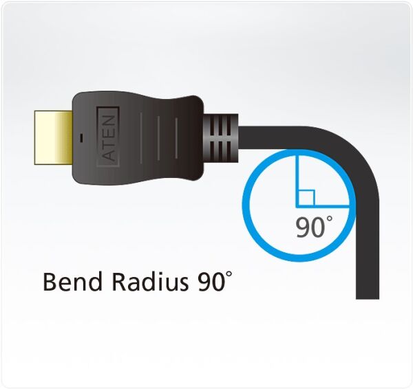 ATEN 2L-7DA6H 0.6M HDMI KABLO 1.4 M/M 30AWG GOLD BLACK