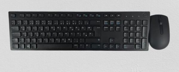 Dell KM636 ''F'' Türkçe Kablosuz Klavye Mouse Set