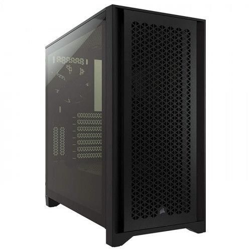 CORSAIR CC-9011200-WW 4000D AIRFLOW TEMPERLI CAM YAN PANEL MID TOWER BILGISAYAR KASASI SIYAH