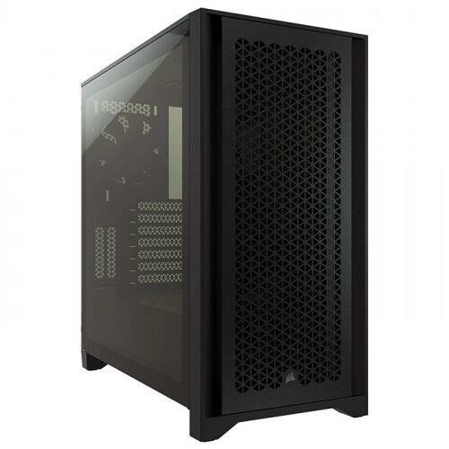 CORSAIR CC-9011200-WW 4000D AIRFLOW TEMPERLI CAM YAN PANEL MID TOWER BILGISAYAR KASASI SIYAH