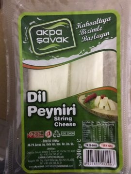 Akpa Şavak Dil Peyniri (Net:200 gr)