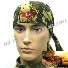 KAMUFLAJ DESENLİ BANDANA