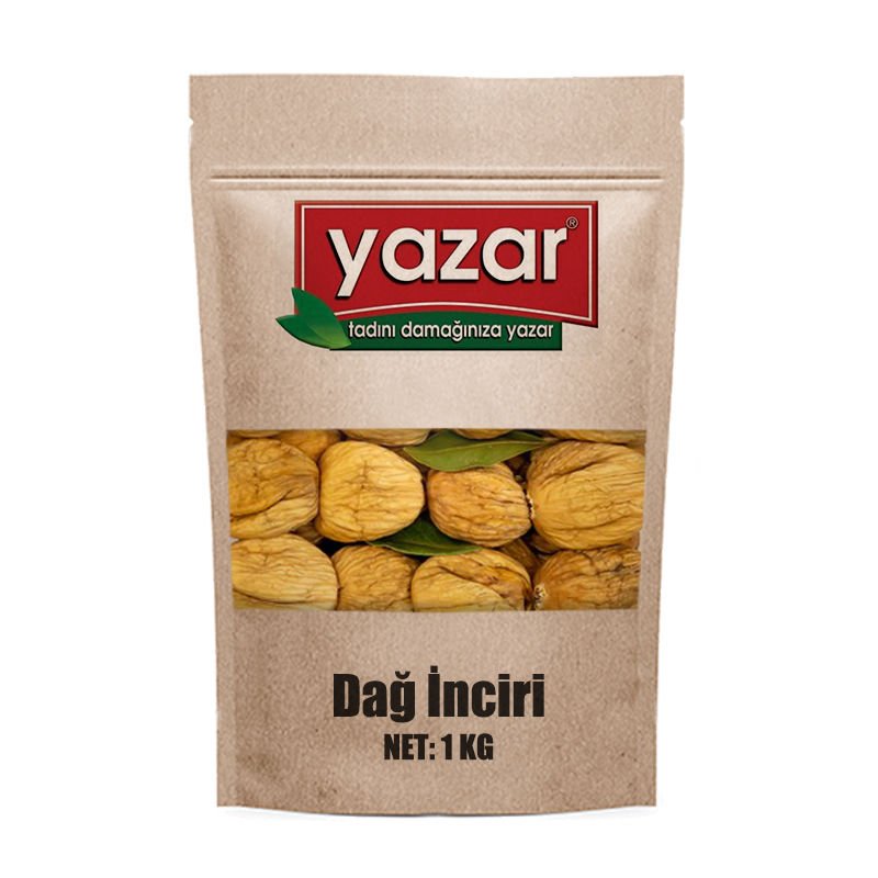 Yazar Kuruyemiş Dağ İnciri 1 Kg