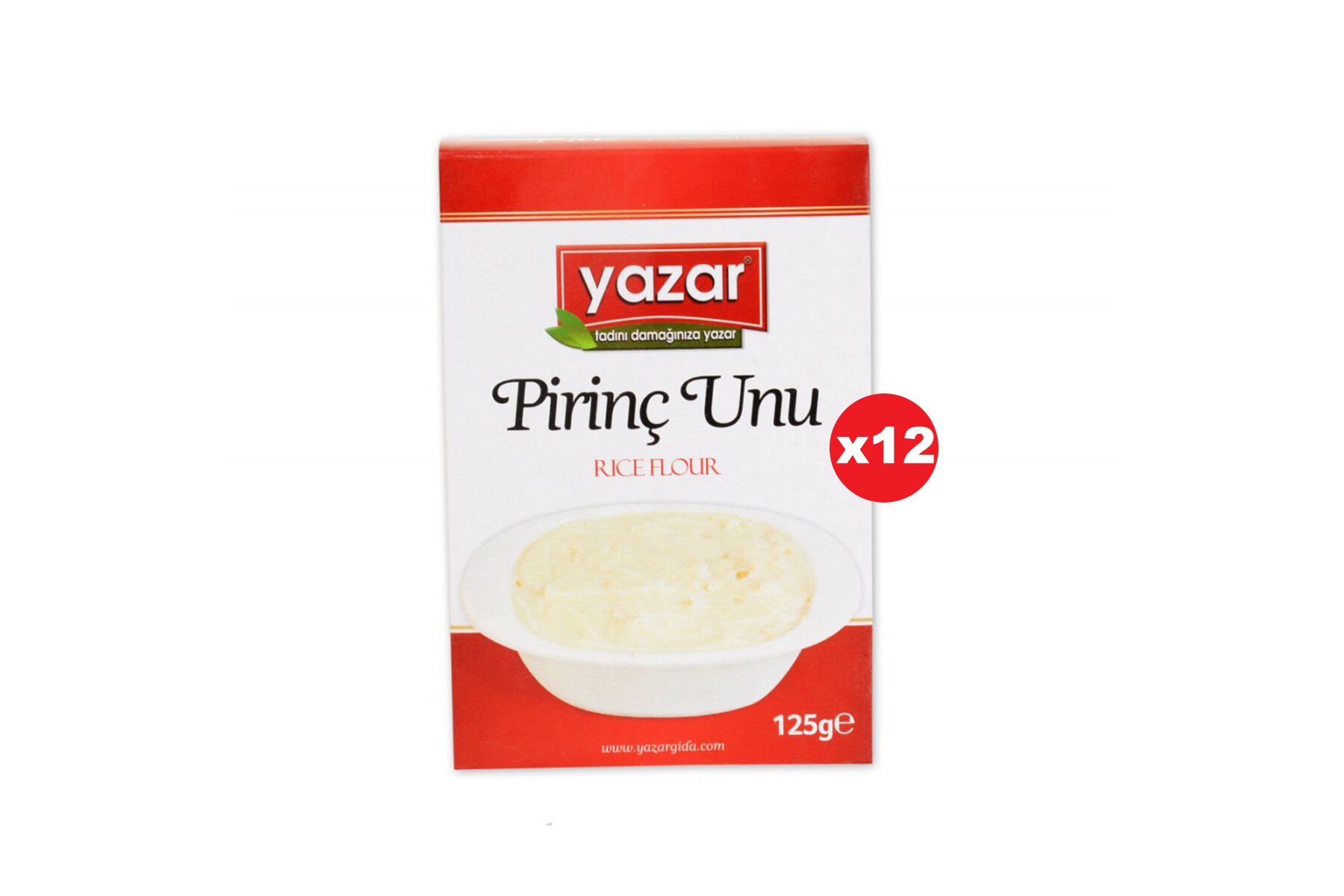 Yazar Pirinç Unu 125 Gr x 12 Paket