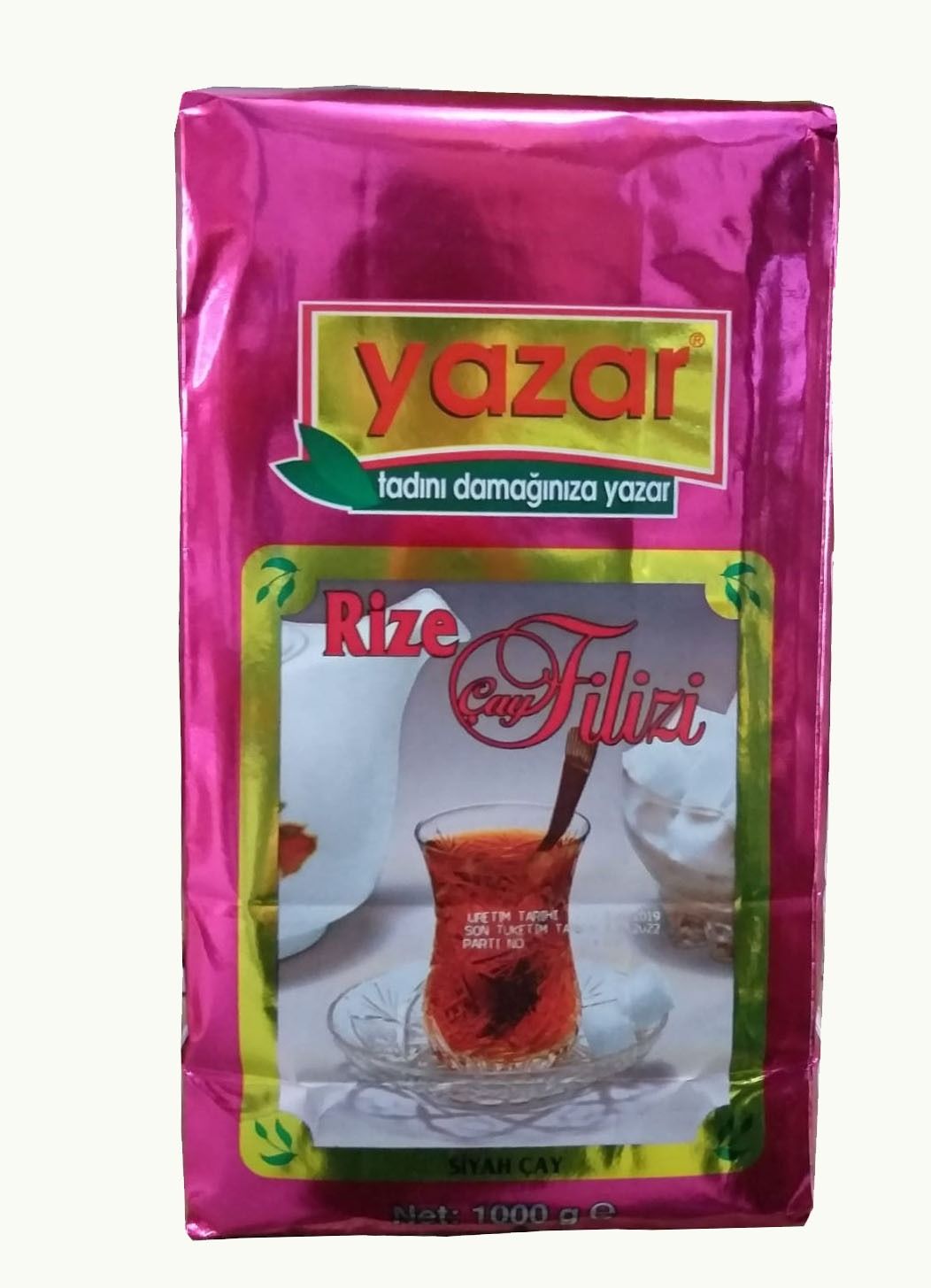 Yazar Rize Filizi Siyah Çay 1 Kg x 6 Paket