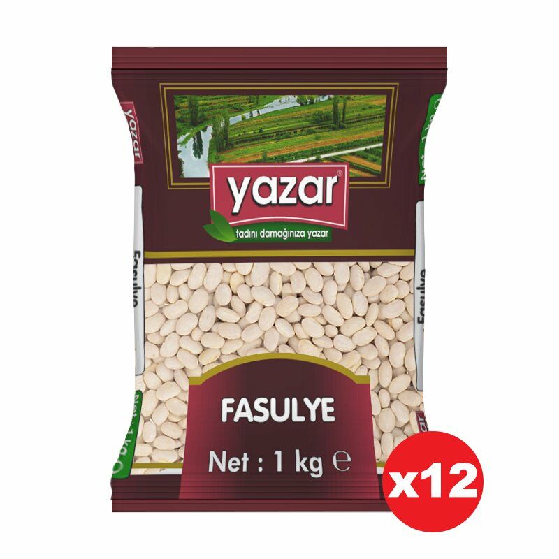 Yazar Çumra Fasulye 1 Kg. x 12 Paket