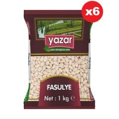 Yazar Çumra Fasulye 1 Kg. x 6 Paket