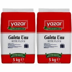 Yazar Sade Galeta Unu 5 Kg x 2 Paket