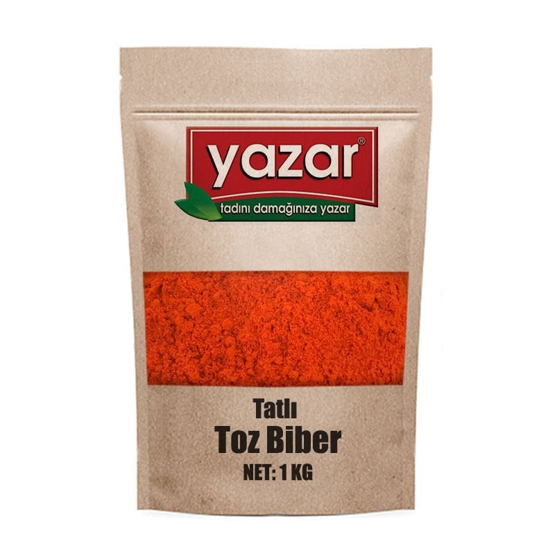 Yazar Baharat Tatlı Toz Biber 1 Kg