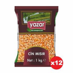 Patlatmalık Cin Mısır 1 Kg x 12 Paket