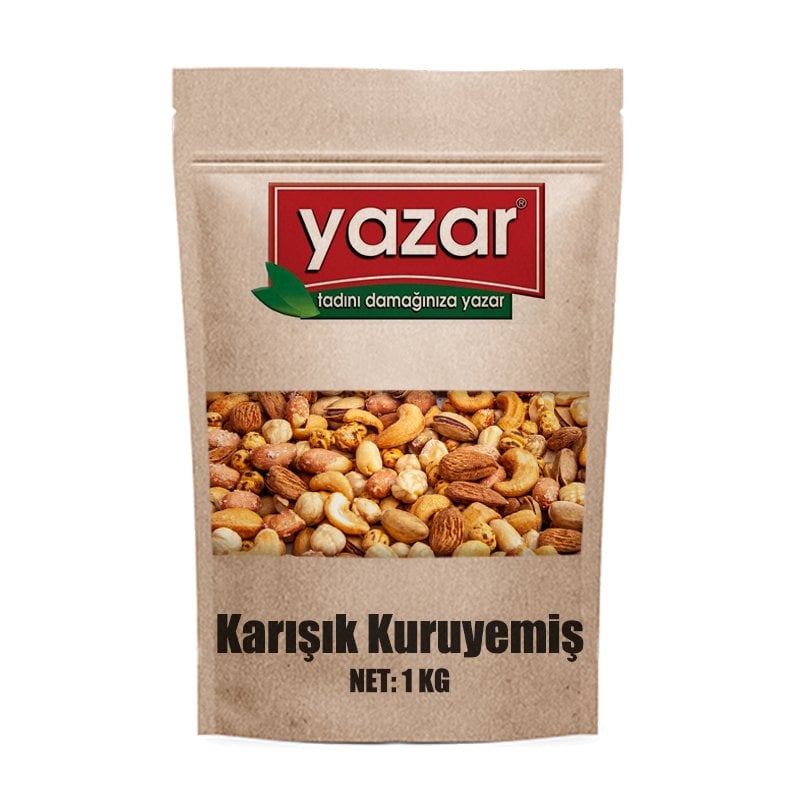 Yazar Karışık Kuruyemiş 1 Kg