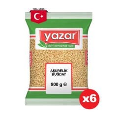 Yazar Aşurelik Buğday 900 Gr. x 6 Paket