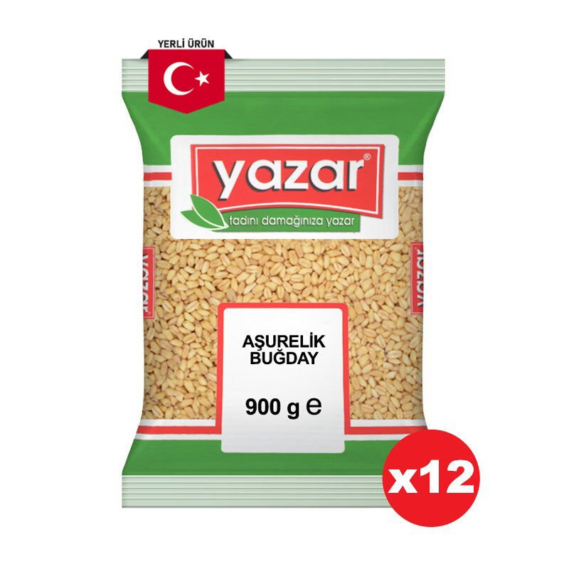 Yazar Aşurelik Buğday 900 Gr. x 12 Paket