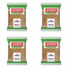 Yazar Yeşil Mercimek 900 Gr x 4 Adet