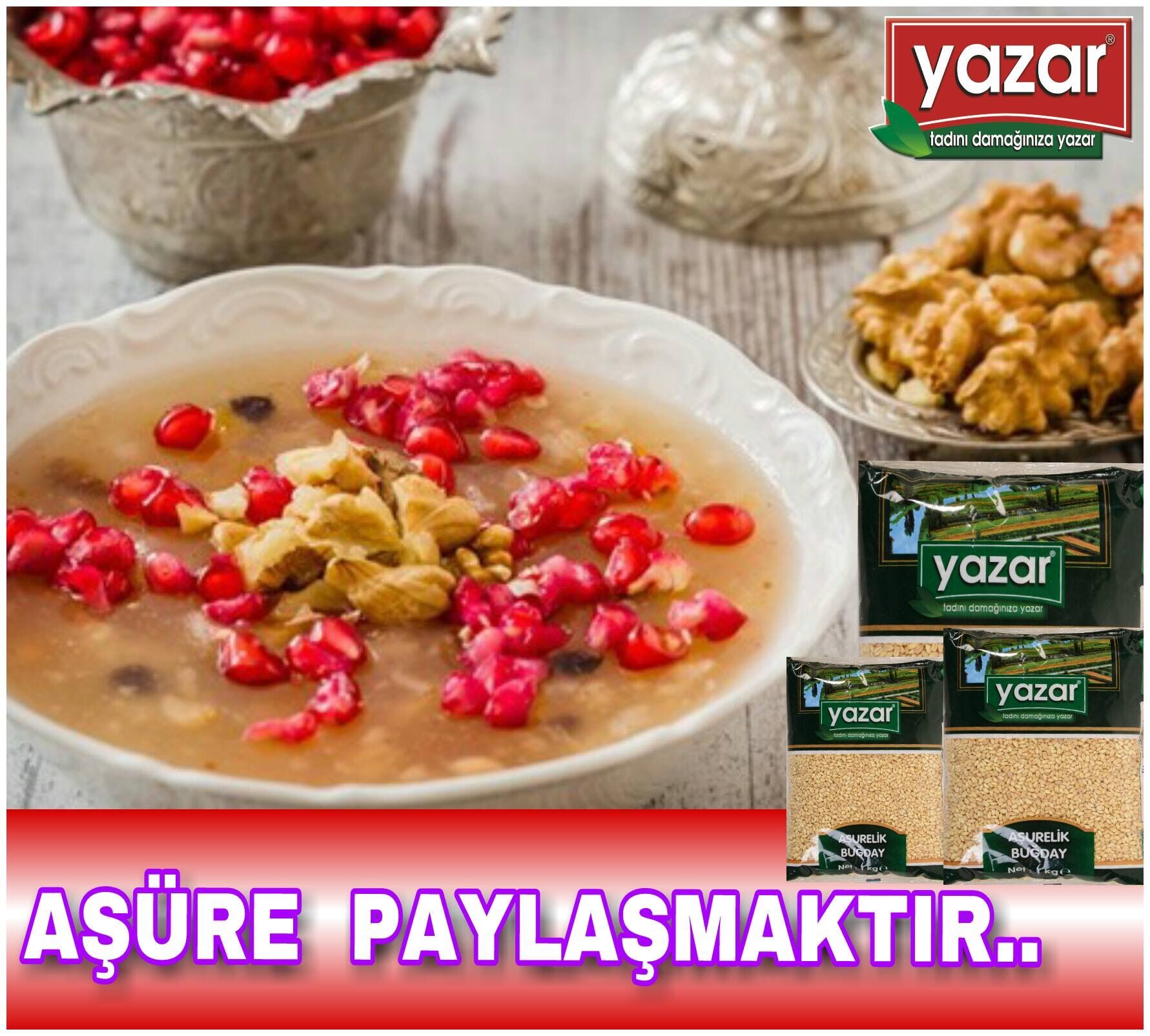 Yazar 5 Kg lık Aşure Paketi