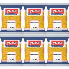 Yazar Sarı Mercimek 750 Gr x 6 Adet