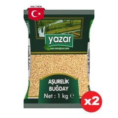 Yazar Aşurelik Buğday 1 Kg. x 2 Paket