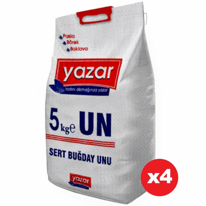 Orti Yufkalık - Bazlamalık Un 5 Kg x 4 Adet