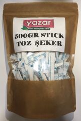 Yazar Stick Şeker 500 Gr x 4 Paket