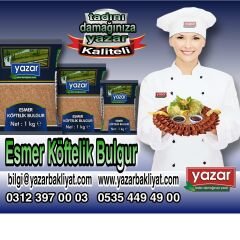 Yazar Esmer Köftelik Bulgur 1Kg