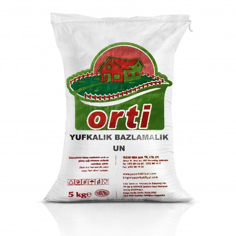 Orti Yufkalık - Bazlamalık Un 5 Kg