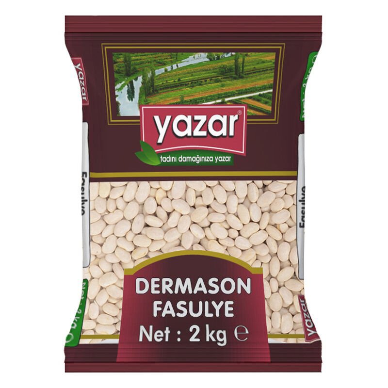 Yazar Dermason Fasulye 2 Kg x 6 Paket