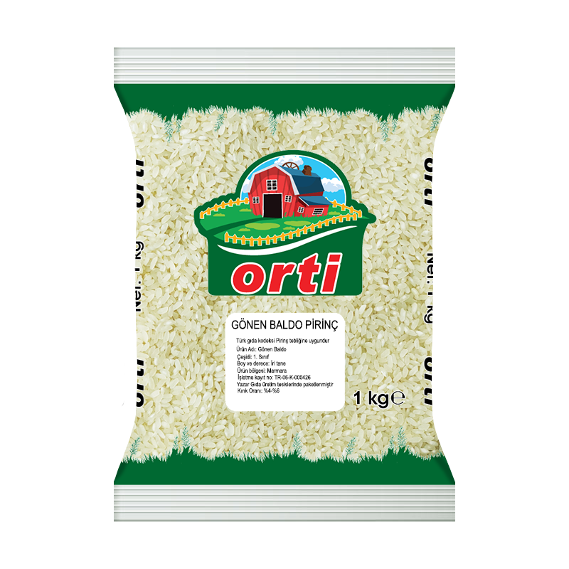 Orti Gönen Baldo Pirinç 1Kg