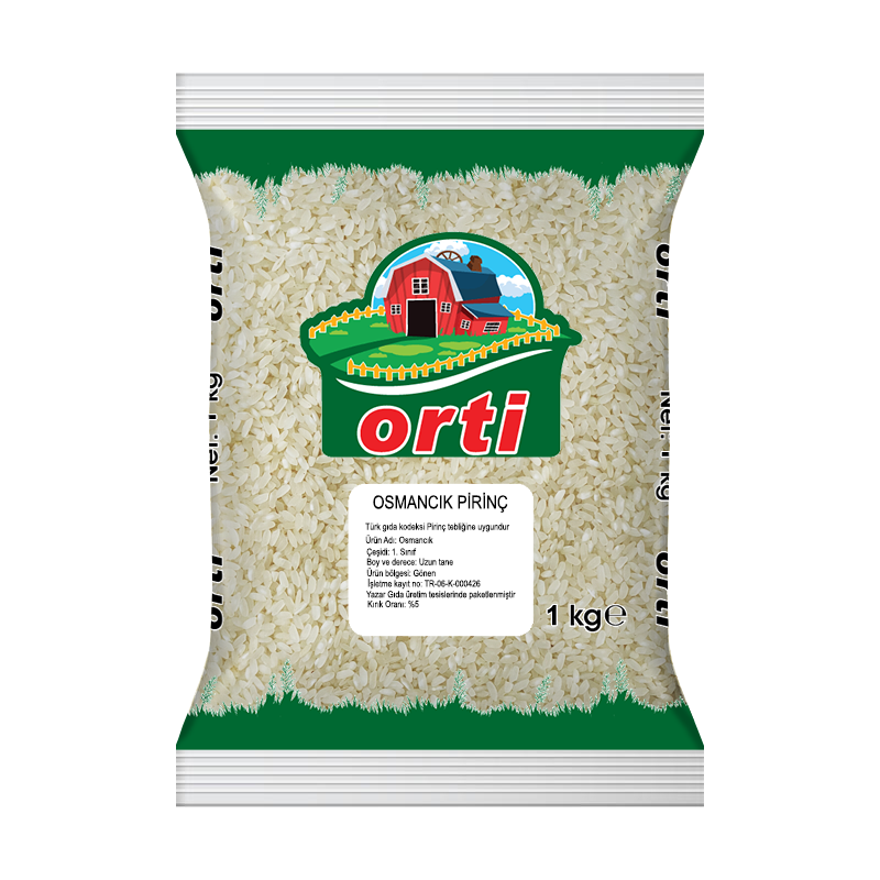 Orti Osmancık Pirinç 1Kg