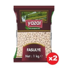 Yazar Kuru Fasulye 1 Kg x 2 Paket