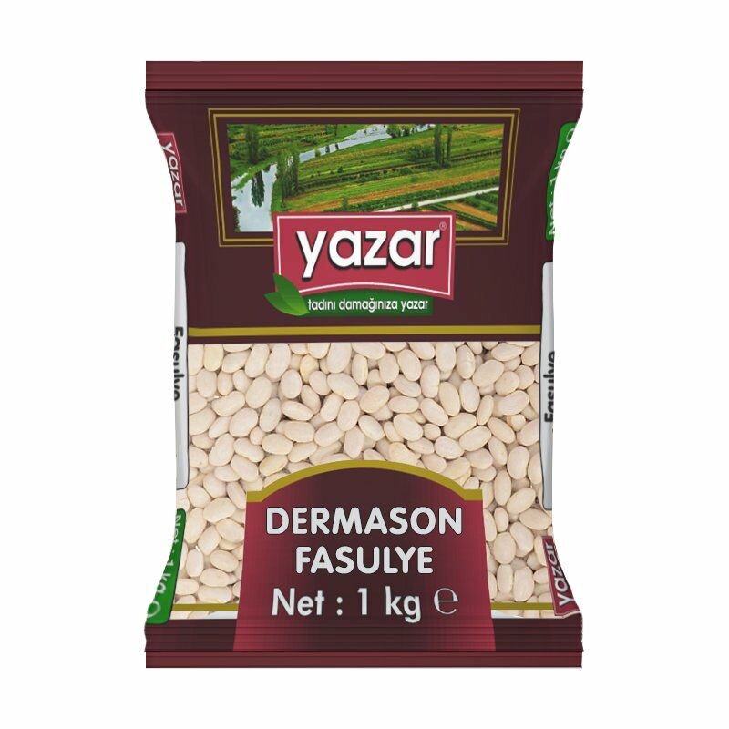 Yazar Dermason Fasulye 1 Kg x 3 Paket