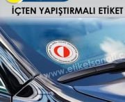 İçten Yapıştırmalı Etiket